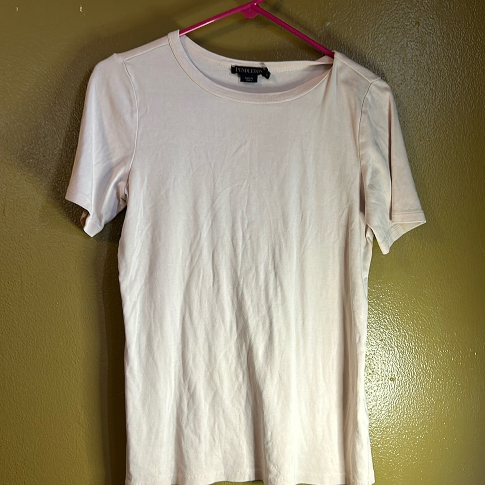 Pendleton Top Size Large Pink